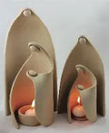 Handmade Clay Candle Holder